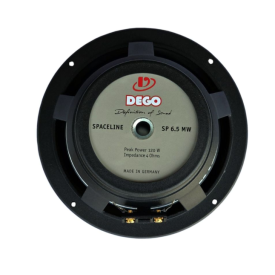 DEGO Space 3000 MW 165 Głośniki średnio-niskotonowe o średnicy 165 mm. Impedancja 4 Ohm. Moc 100W RMS